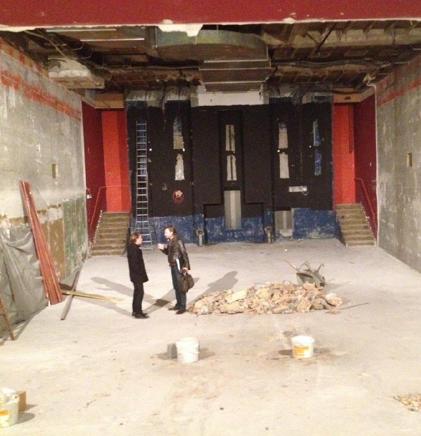 The abandoned cinema before it became Baby Boa